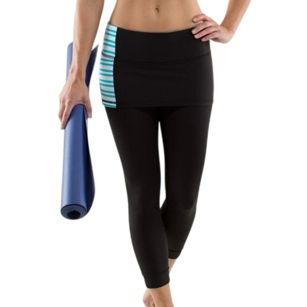 Lululemon A Go Go Cropped Skirt Leggings